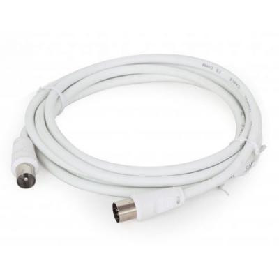 Кабель телевизионный 75 Ом 1.8m white Cablexpert (CCV-515-W) Винница - изображение 2