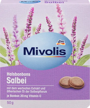 Mivolis Halsbonbons Salbei Миволис Пастилки для горла с шалфеем Киев - изображение 1