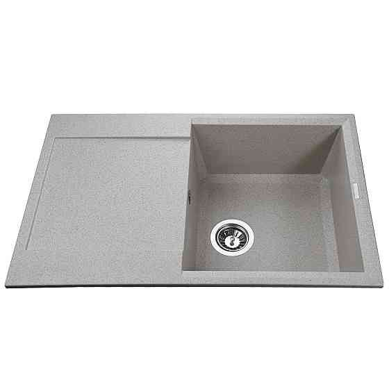 Гранітна мийка Globus Lux KOMO піщаний 790х500 мм-А0004 Київ