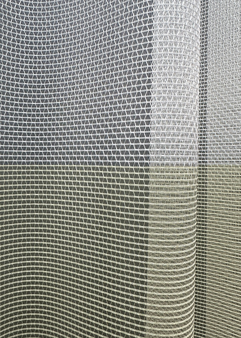 Тюль VR-Textil 1744т Сітка Льон Білий з молочним 300х250 см (42-0757) Київ - фото 6