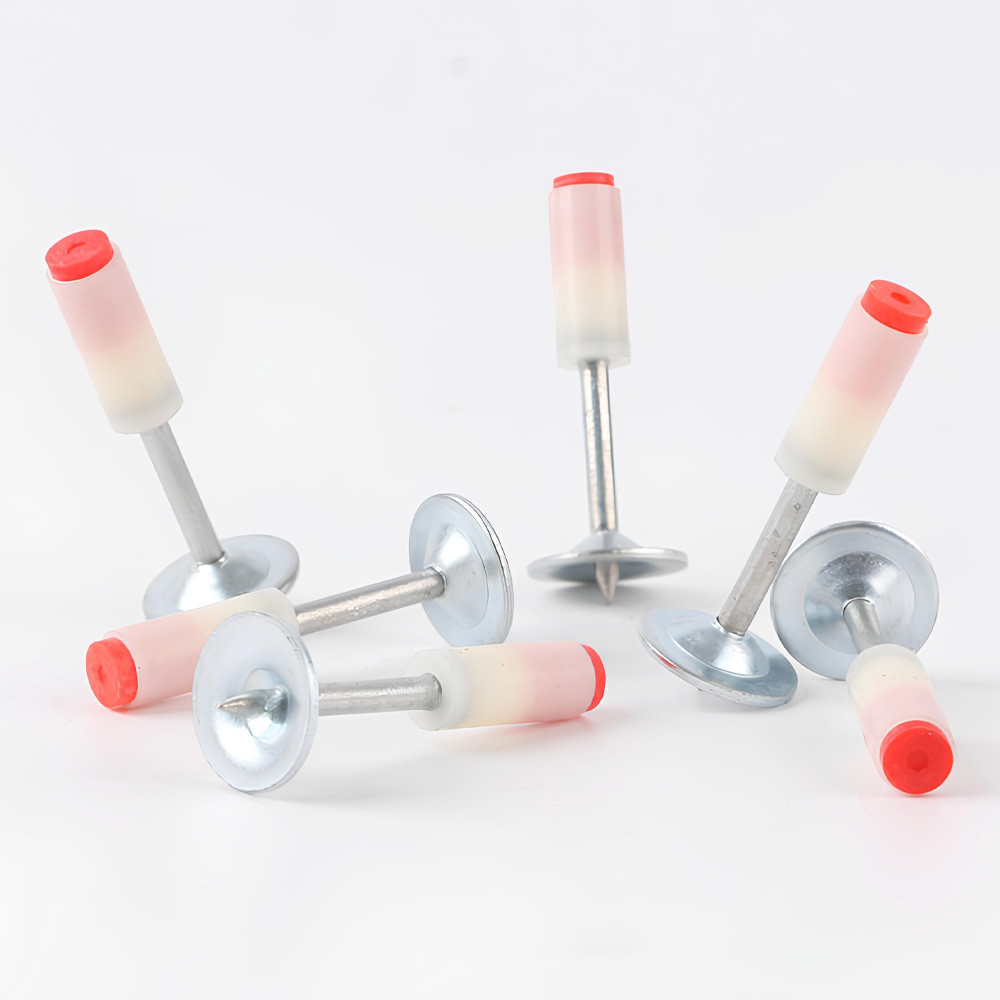 100шт Монтажні цвяхи піроксилінові 7,3x27мм, шайба 16мм / Цвяхи для ручного цвяхозабивного пістолета Київ - фото 6