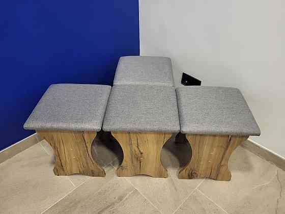 4 табурета (комплект) 35х35х44 см / mebelservice / Дуб Флагшток Львов