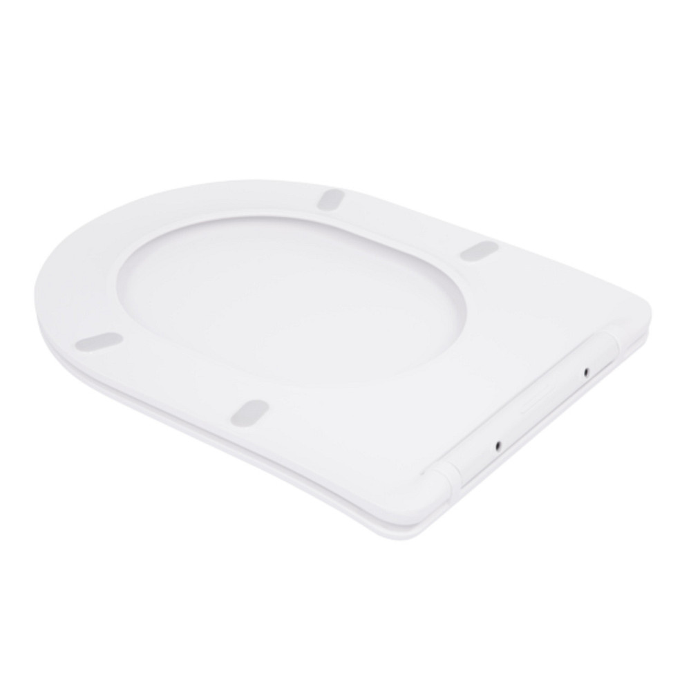 Qtap Сиденье для унитаза (Robin 520,660, Scorpio 520,660) 460x362x50 мм, White, с микролифтом, Slim Duroplast, Quick Release Киев - изображение 4