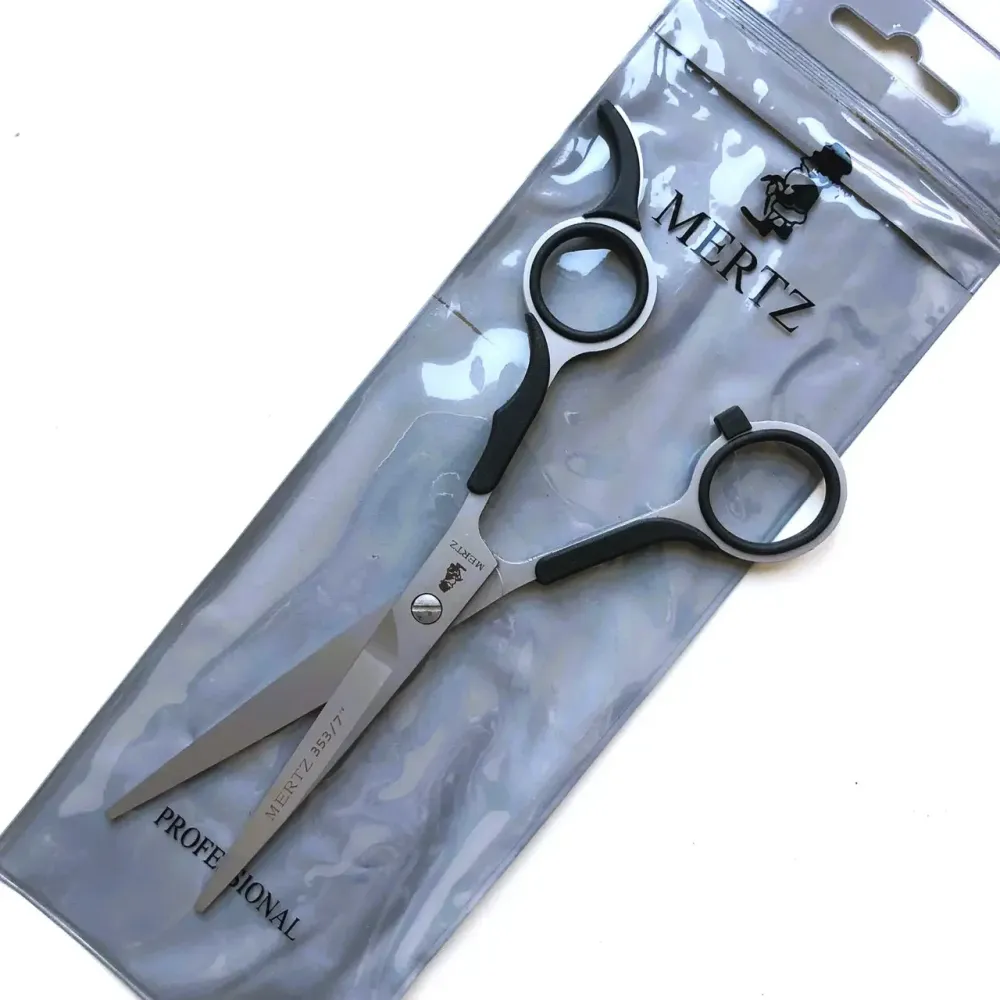 Перукарські ножиці Mertz для стрижки суцільно металеві , довжина леза – 6,5 см Київ - фото 2