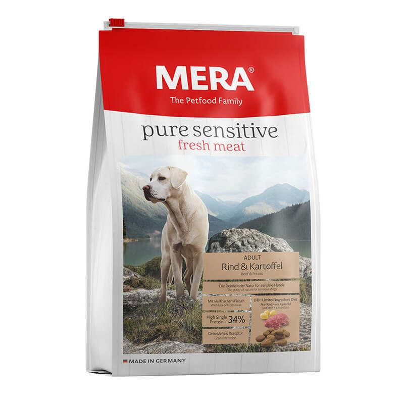 MERA Pure Sensitive fresh meat Rind Kartoffel (Мера Фреш Міт Яловичина Картопля) беззерновий корм для собак Запоріжжя - фото 1