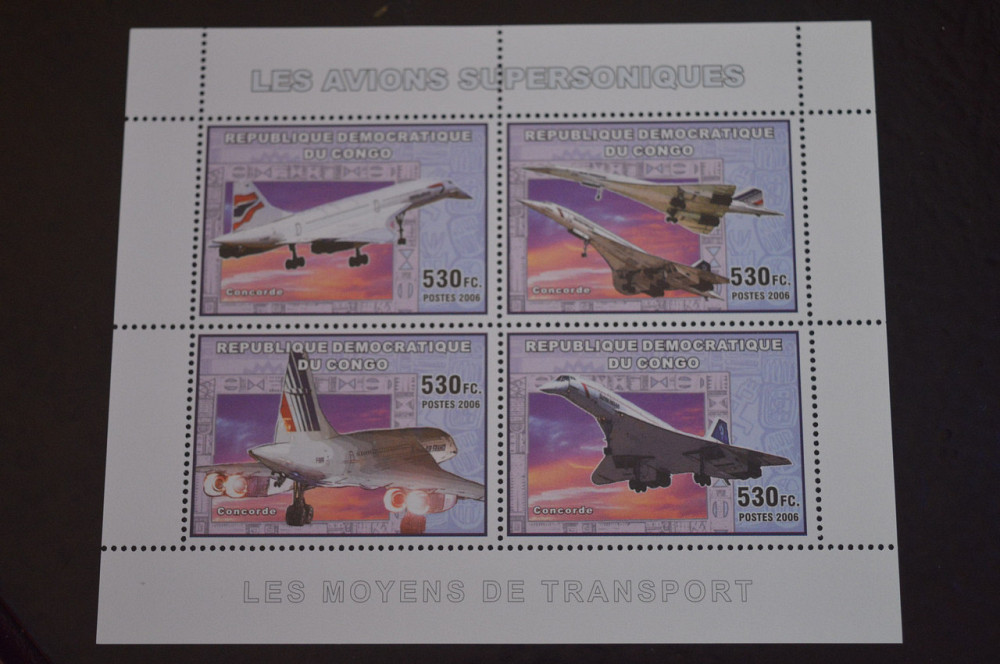 Конго. Транспорт. Блок. 2006 год (В-7) Полтава - изображение 1