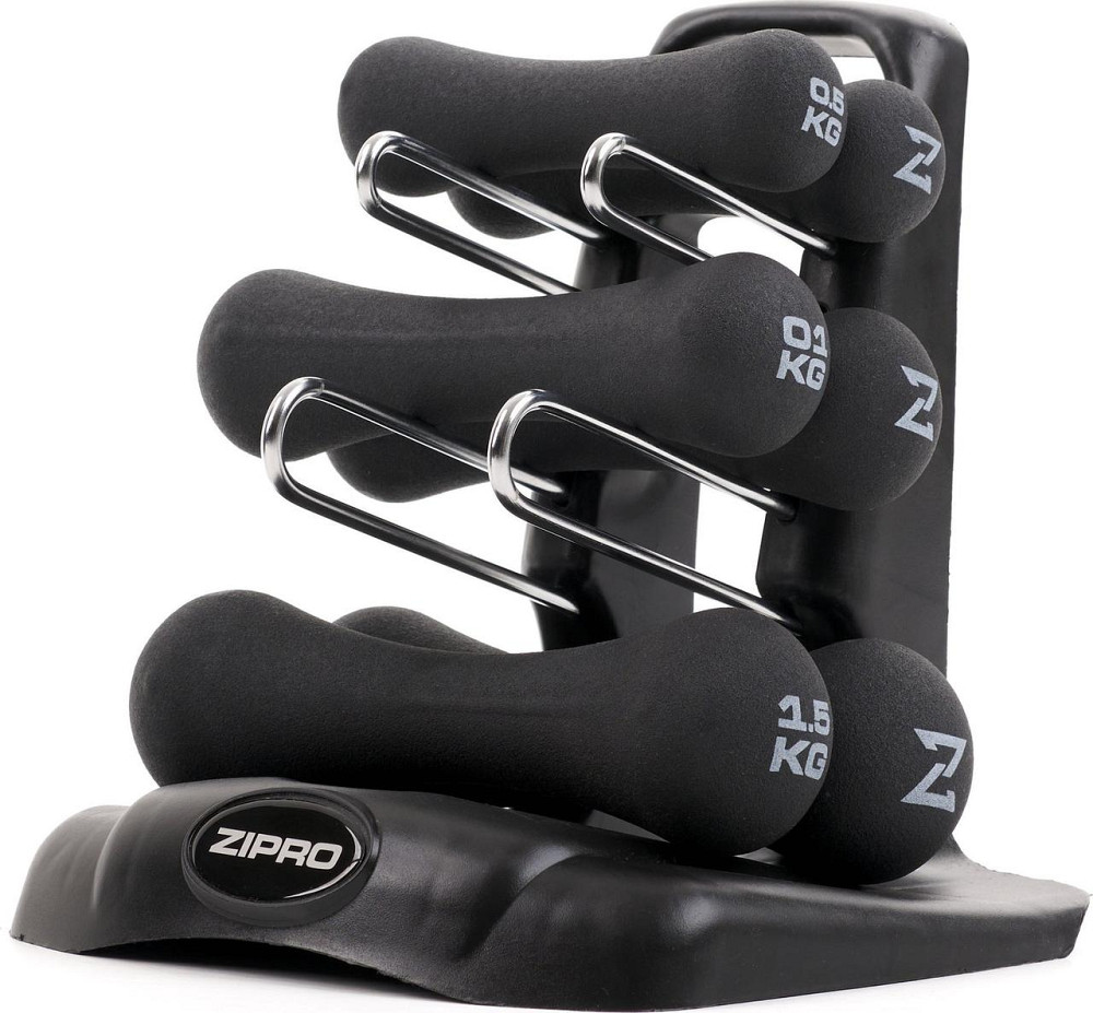 Набор неопреновых гантелей Zipro весом 6 кг Киев - изображение 1