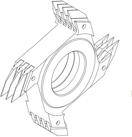 Faba Фреза Nasadzany Do Złącz Klinowych / Mikrowczepów Hss 250X50Xh28,6mm Z3+3 FZK11NS250001 Киев