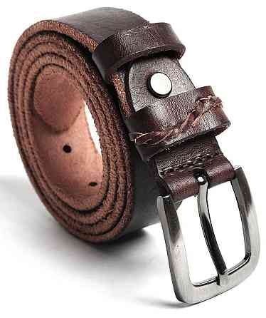 Ремень унисекс Vintage 20068 Коричневый Киев