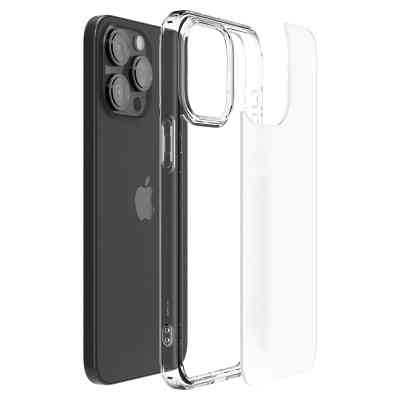 Чохол до мобільного телефона Spigen Apple iPhone 15 Pro Ultra Hybrid, Frost Clear (ACS06708) Вінниця