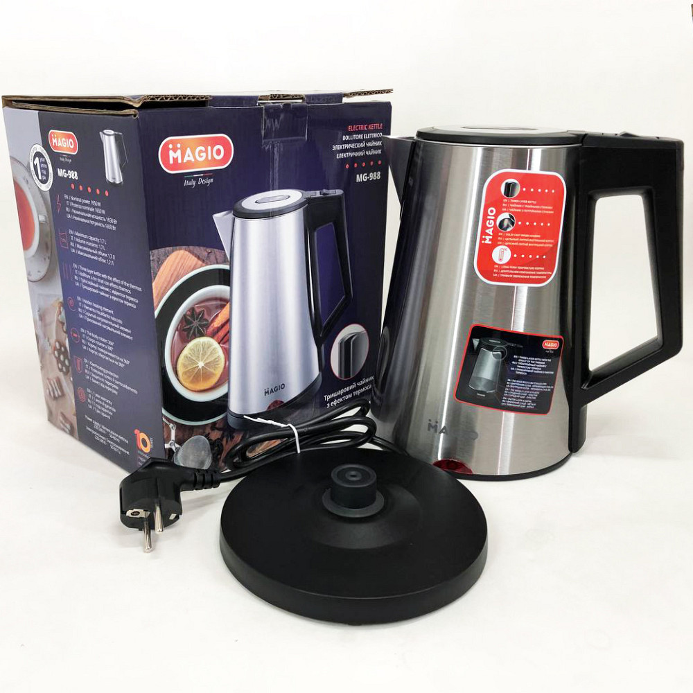 Електричний чайник з автовідключенням, Надійний хороший електричний чайник, Електрочайник на кухню ZT-15 Івано-Франківськ - фото 7