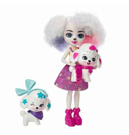 Ігровий набір Enchantimals Салон краси білого пуделя (HHC20) Харків