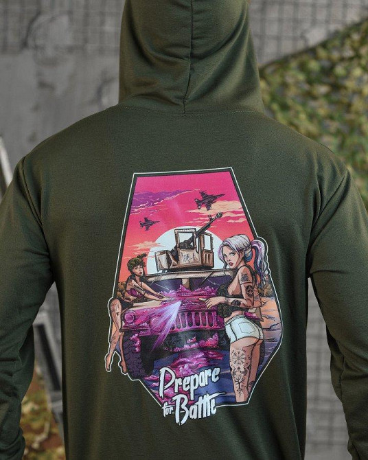 Худі maklin олива НП5069 Одеса - фото 4