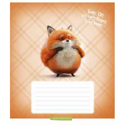 Зошит Школярик Cuties 12 аркушів лінія (012-3501L) Вінниця