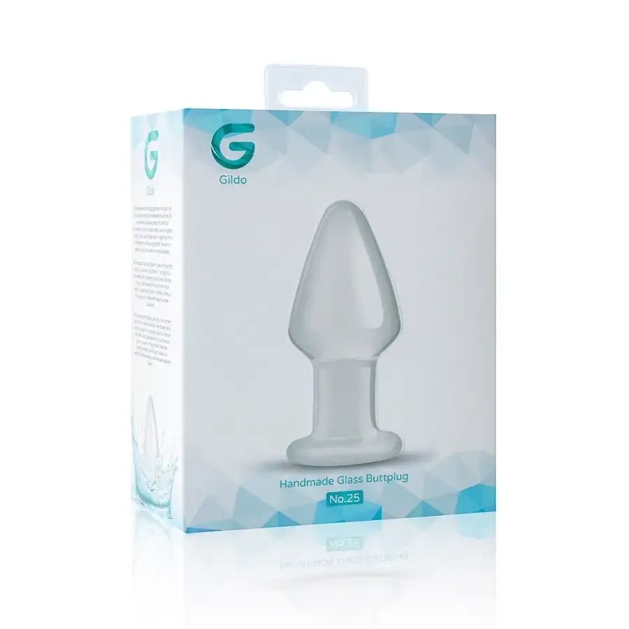 Скляна анальна пробка Gildo Glass Buttplug No. 25 Львів - фото 4