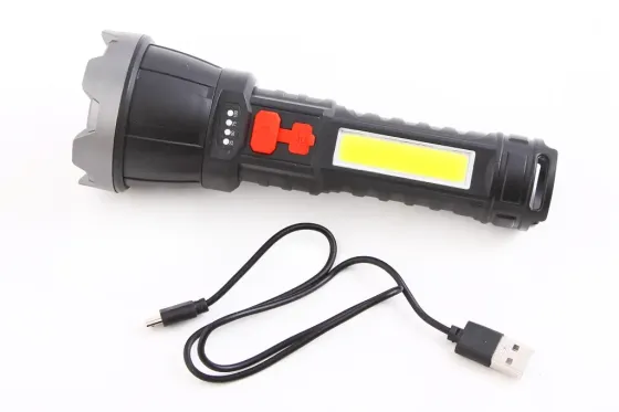 Фонарик ручной (4 режима, под microUSB зарядку) Винница