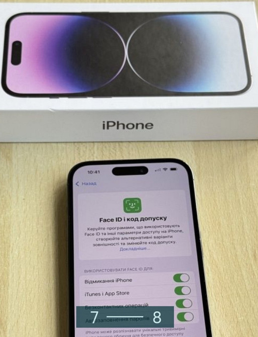 Айфон iPhone 14 Pro , Neverlock, Purple , Идеал ! Киев - изображение 8