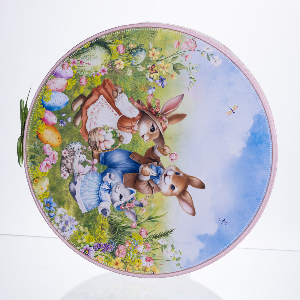 Набір обідніх тарілок Rabbit Family порцелянових 2штуки 25см HP-7323-10 Коломия - фото 4
