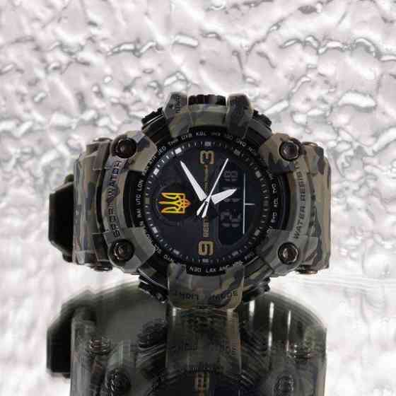 Чоловічий наручний годинник Besta United (Камуфляж) Київ