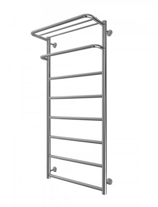 Полотенцесушитель водяной Mario INOX Отель 1170х530/500 с полкой Киев - изображение 1