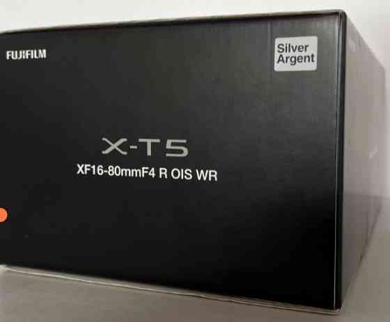 Бездзеркальный фотоаппарат: Fujifilm X-T5 Kit 16-80mm Silver (16782662) Харьков