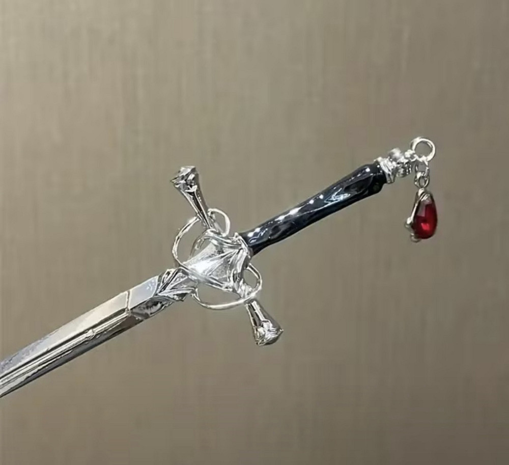 Шпилька-паличка для волосся "Кинжал" Сміла - фото 3