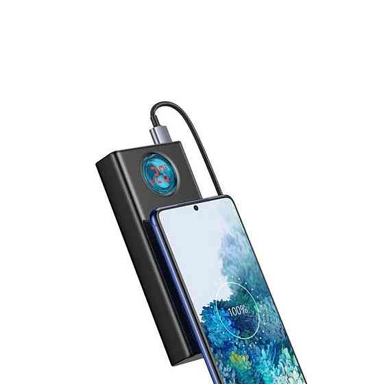 Зовнішній акумулятор Baseus Amblight Digital Display Fast Charge Power Bank 30000mAh 65W Black Киев
