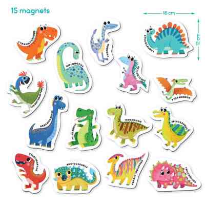 Пазл DoDo Набір магнітів Динозаврики (200257) Вінниця