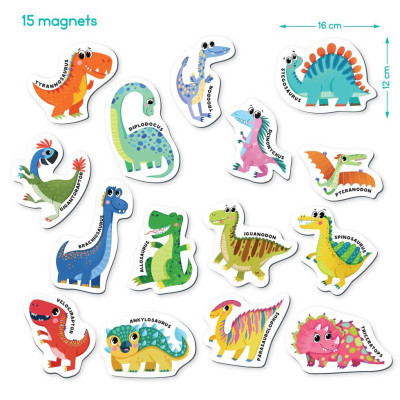 Пазл DoDo Набір магнітів Динозаврики (200257) Вінниця - фото 4