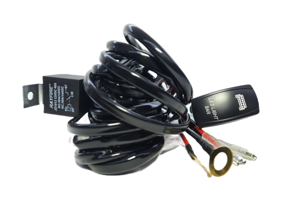 Універсальна проводка StarLight №6 для фар робочого світла 5,6м 120W кнопка ON-OFF Toyota (1 режим) + реле 12V Харків