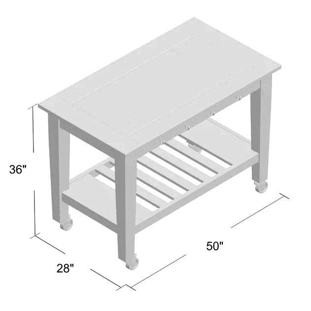 Стол-тележка 