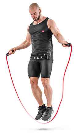 Скакалка з обтяжувачем Hop-Sport HS-F050JR червона Київ