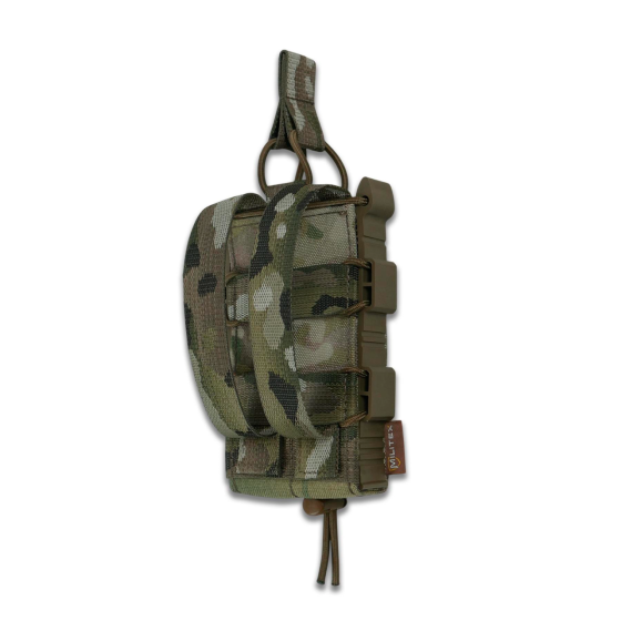 Відкритий тактичний підсумок мультикам для 1 магазину Militex cordura USA Multicam. Підсумки для магазинів Київ