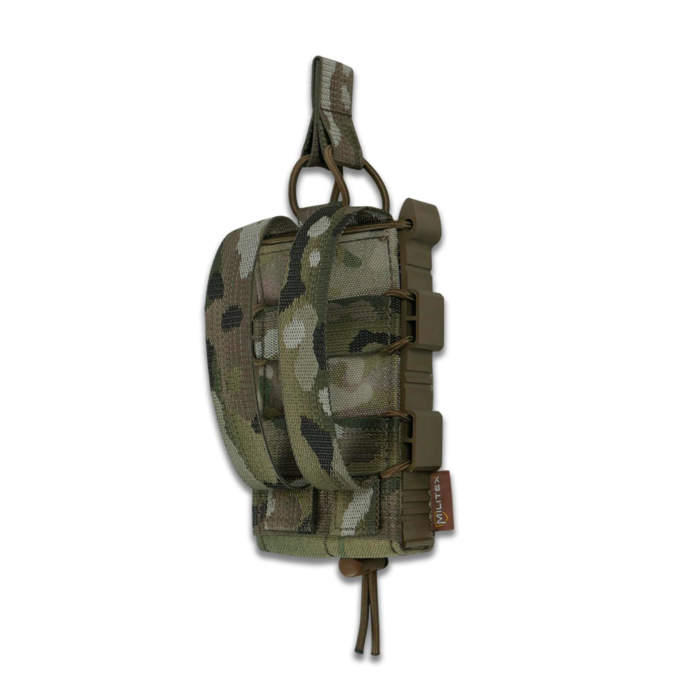 Відкритий тактичний підсумок мультикам для 1 магазину Militex cordura USA Multicam. Підсумки для магазинів Київ - фото 4