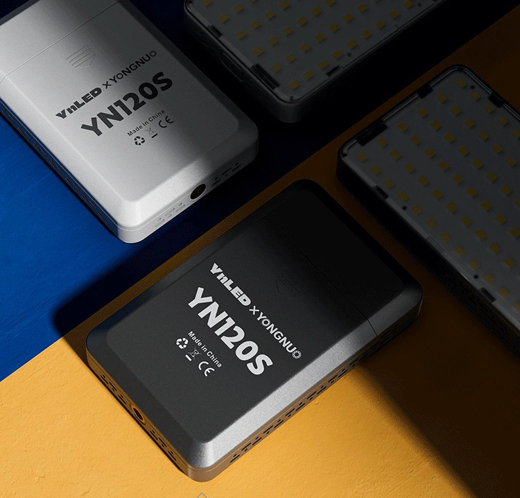 Відеосвітло портативне на батарейках Bi-Color CRI 95+ 5500K Yongnuo YN120S Київ - фото 4