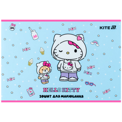 Альбом для малювання Kite Hello Kitty, 24 аркуша (HK25-242-1) Вінниця - фото 5