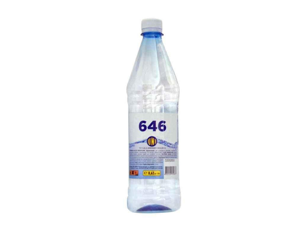 Розчинник 646 1л 0,62кг б/п ТМ UNI Київ - фото 1