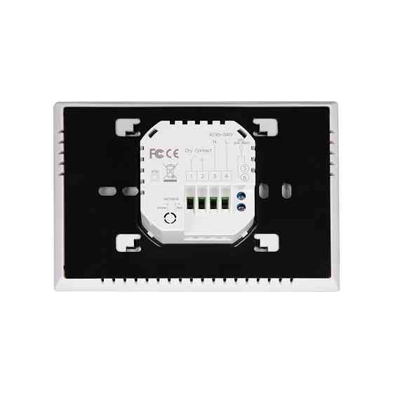 Дротовий тижневий термостат погодозалежний BHT-8000GCLW Київ