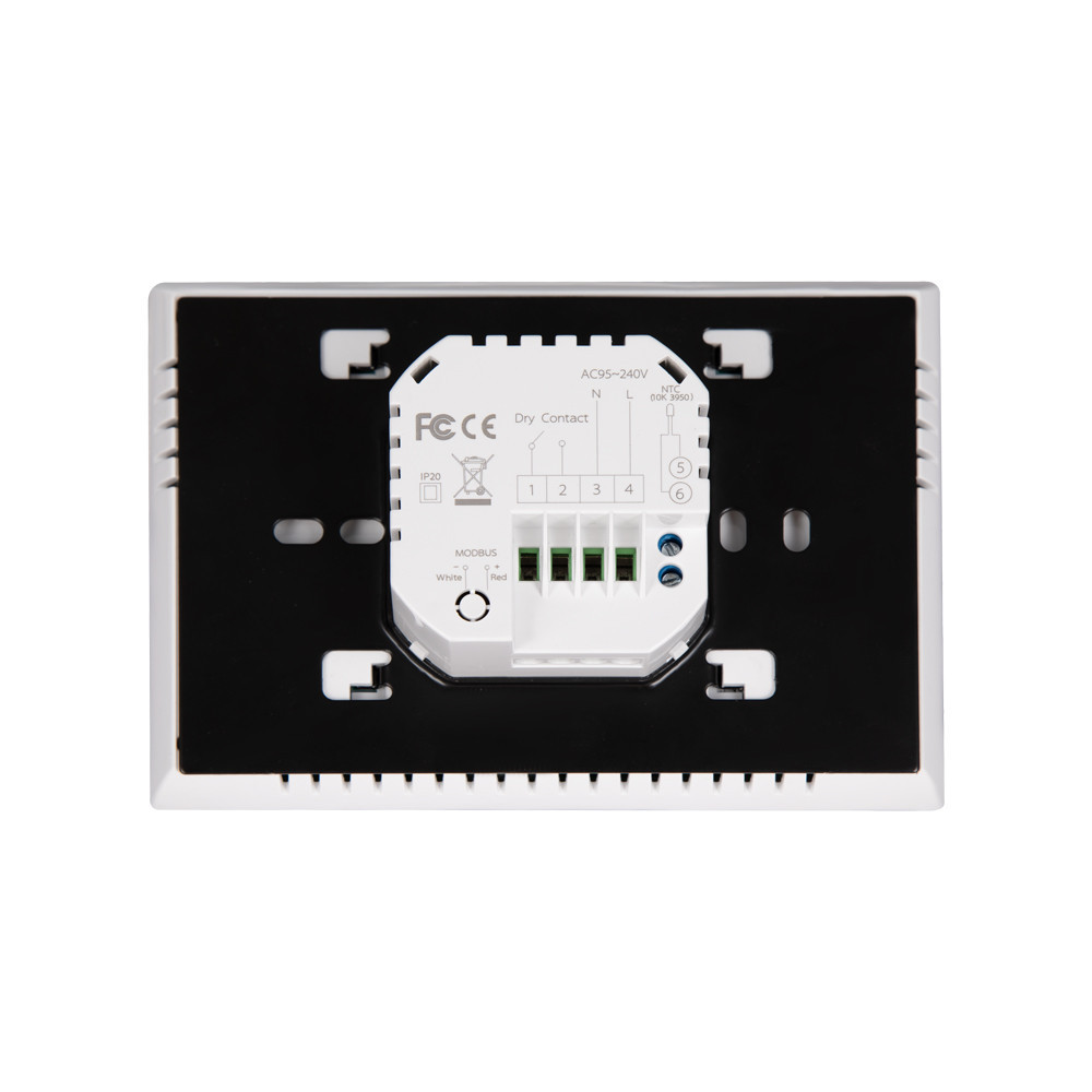 Дротовий тижневий термостат погодозалежний BHT-8000GCLW Київ - фото 6