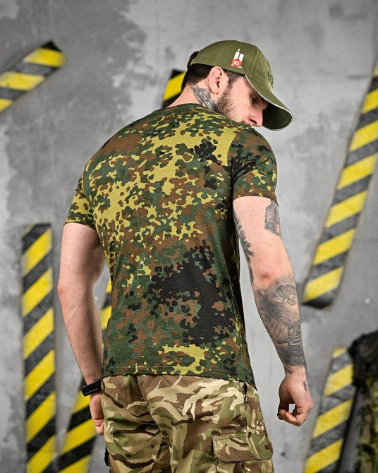 ХЛОПКОВАЯ тактическая футболка PATRIOT Bundeswehr ВТ5098 Одесса - изображение 4