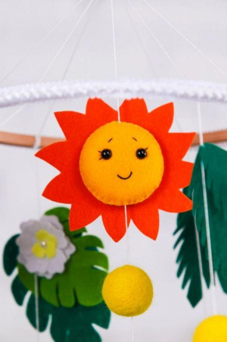 Мобіль на ліжечко WoollyFox «Сафарі» Київ - фото 4