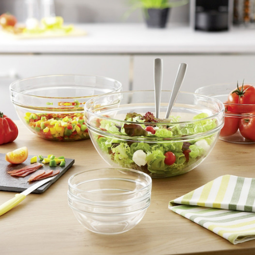 Салатник-піала Empilable Transparent 20см M0092 LED Житомир - фото 4