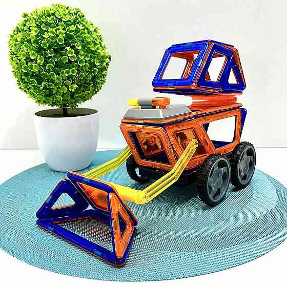 Конструктор магнітний Limo Toy Транспорт 42 деталі (LT6004) Чернигов