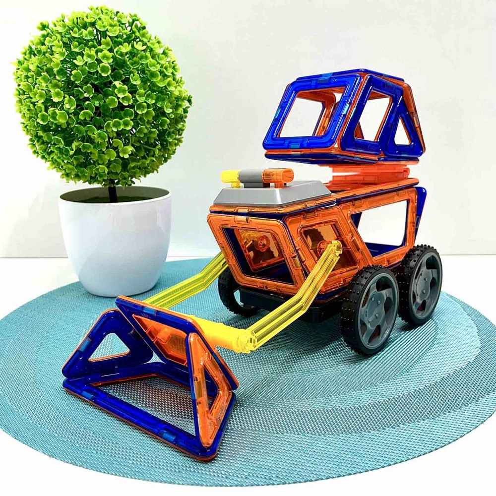 Конструктор магнітний Limo Toy Транспорт 42 деталі (LT6004) Чернигов - изображение 1