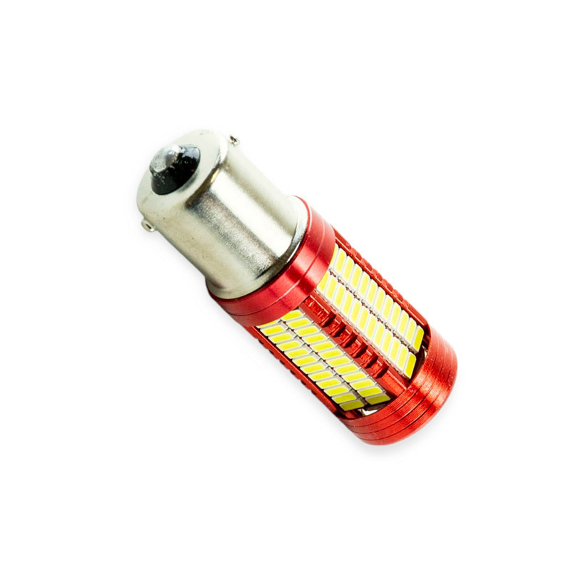 Автолампа А 12-21 белая 106 SMD 4014 CANBUS обманка светодиодная Мукачево - изображение 1