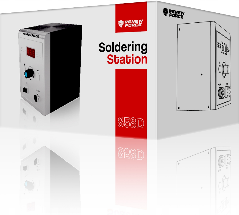 Паяльна станція Renew Force 700Вт (Польща) Київ - фото 4