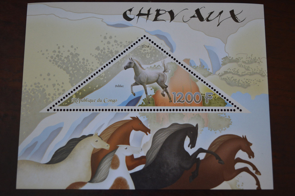 Конго. Фауна. Личности. Блок. 2014 р. (А-34) Полтава - фото 1