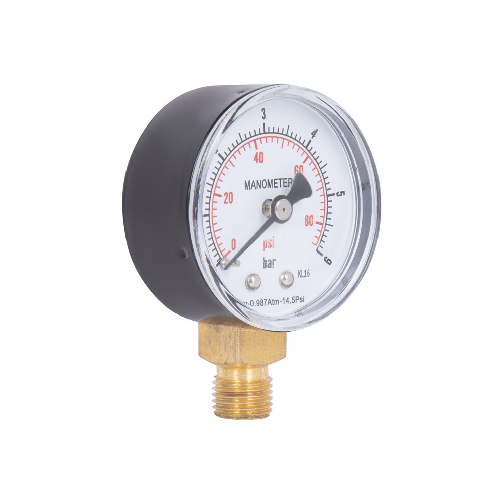 Манометр Thermo Alliance Standart 50 мм 1/4", нижнє під'єднання SD1706B Київ - фото 4