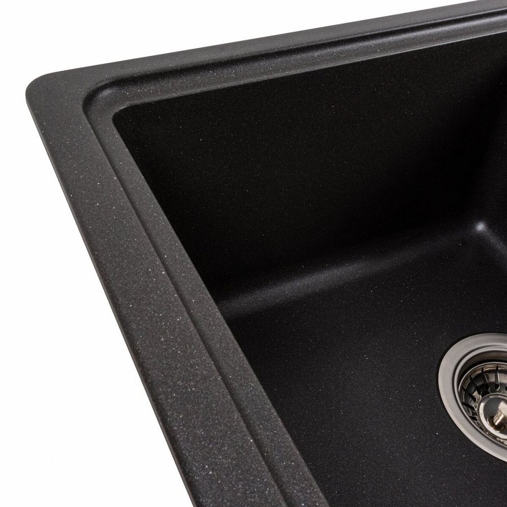 VALESO Гранітна мийка для кухні VALESO LIANA 6243 матова Моріон Коломыя - изображение 15