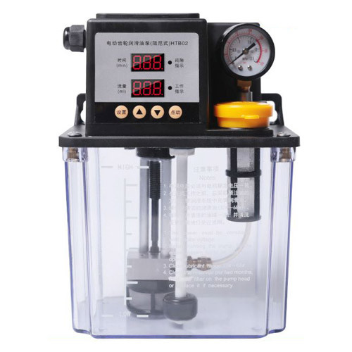 Мастильний насос Система змащення 2л з манометром для верстата ЧПУ HTK02-K Вінниця - фото 1